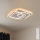 Brilagi - Plafonnier à intensité variable MODERN LED/80W/230V 2700-6500K 52,5x52,5 cm + Télécommande