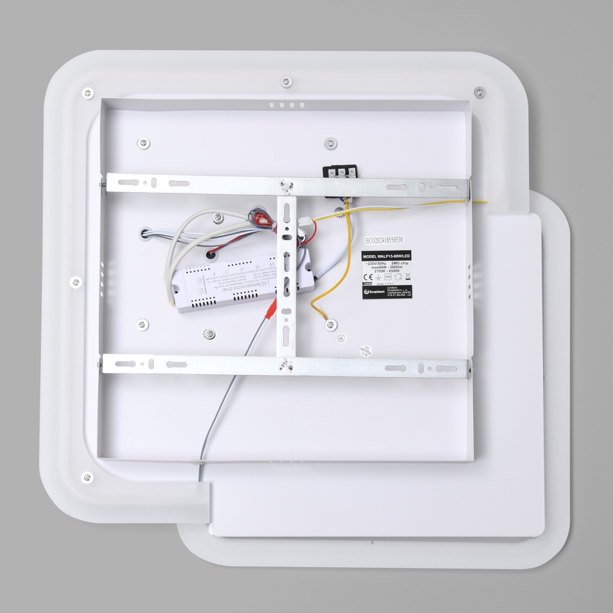 Brilagi - Plafonnier à intensité variable MODERN LED/80W/230V 2700-6500K 52,5x52,5 cm + Télécommande