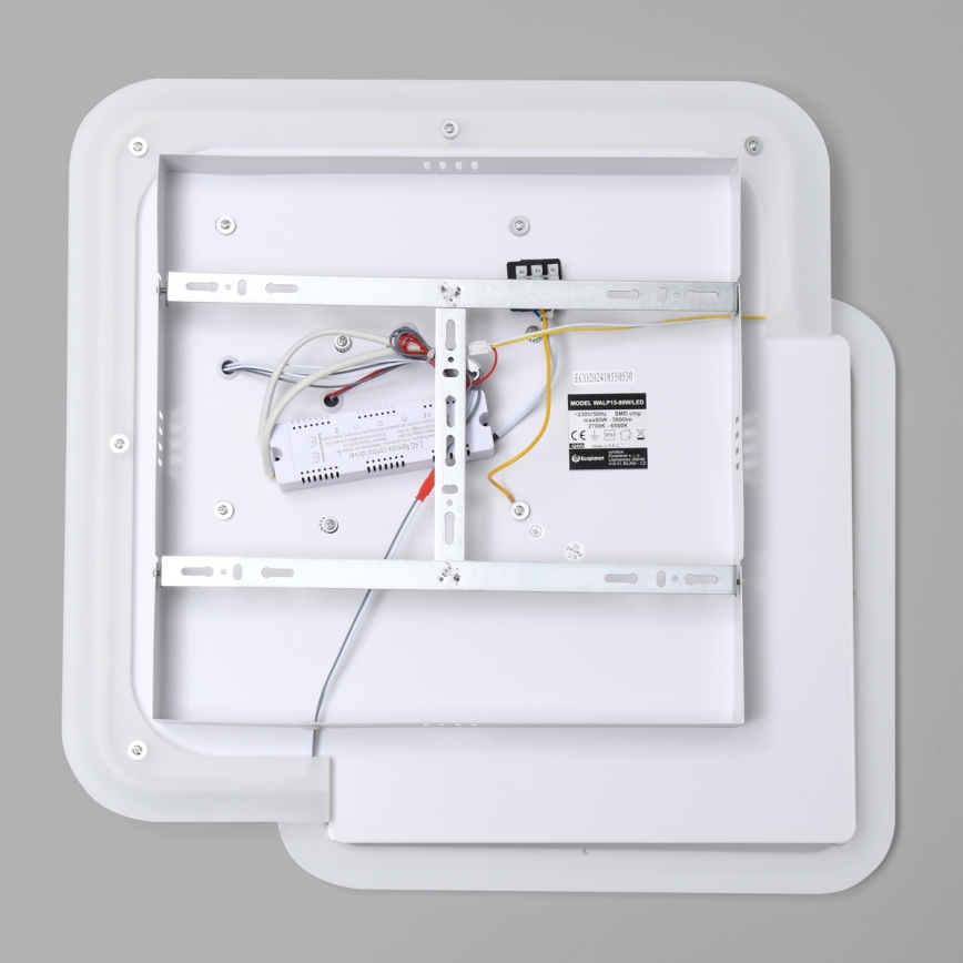 Brilagi - Plafonnier à intensité variable MODERN LED/80W/230V 2700-6500K 52,5x52,5 cm + Télécommande
