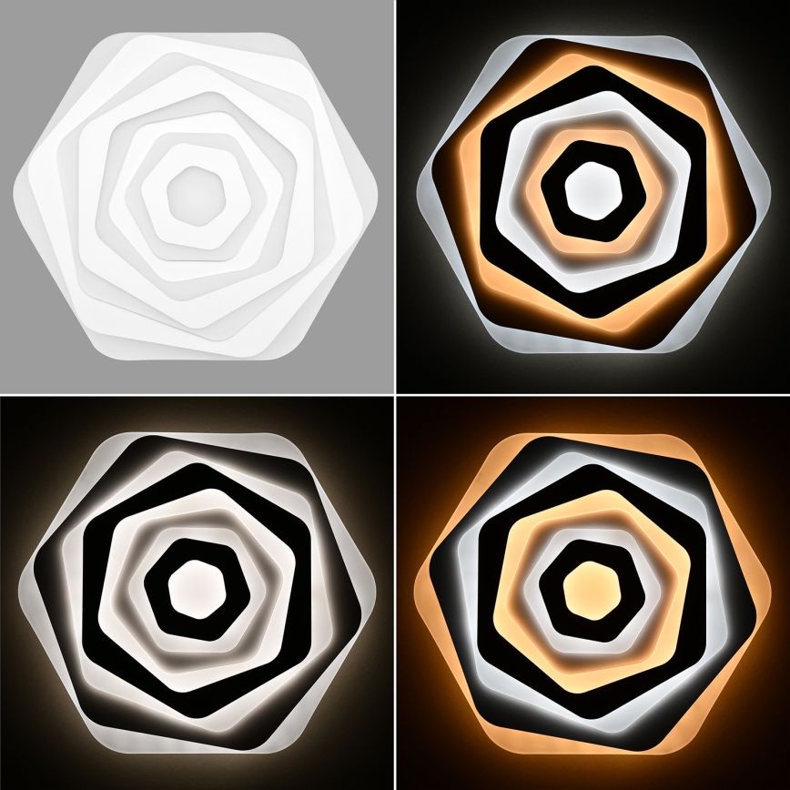 Brilagi - Plafonnier à intensité variable MODERN LED/85W/230V 2700-6500K d. 53 cm + Télécommande