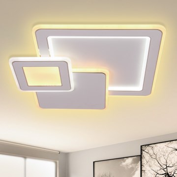 Brilagi - Plafonnier à intensité variable MODERN LED/93W/230V 2700-6500K + Télécommande