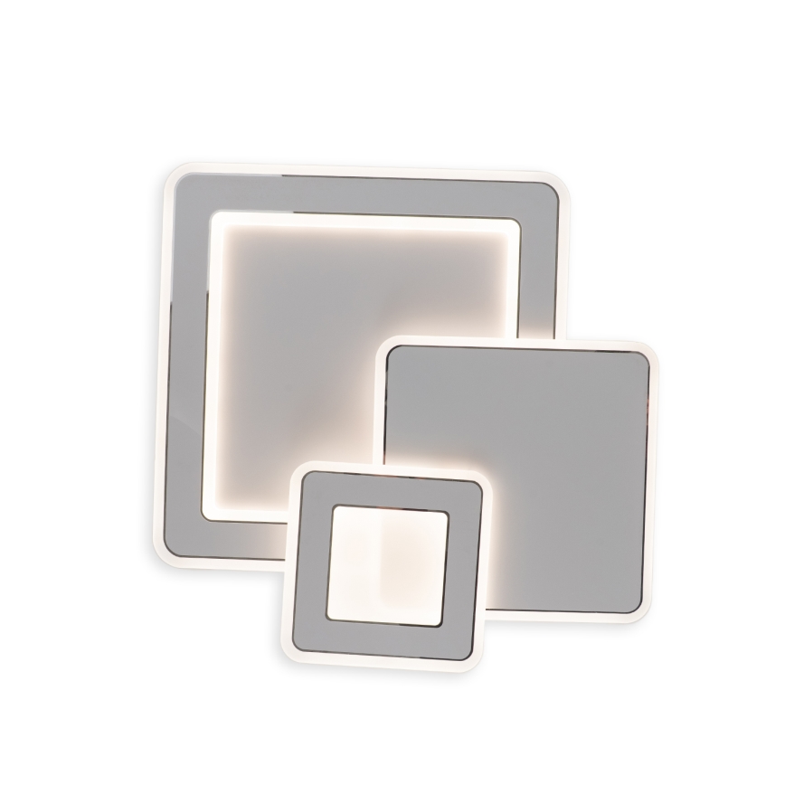 Brilagi - Plafonnier à intensité variable MODERN LED/93W/230V 2700-6500K 48,5x48,5 cm + Télécommande