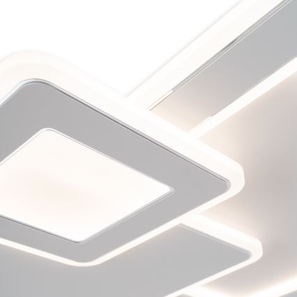 Brilagi - Plafonnier à intensité variable MODERN LED/93W/230V 2700-6500K 48,5x48,5 cm + Télécommande