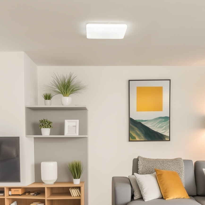 Brilagi - Plafonnier à intensité variable OPAL LED/24W/230V 3000/4000/6500K + télécommande