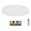 Brilagi - Plafonnier à intensité variable OPAL LED/24W/230V 3000-6500K + Télécommande