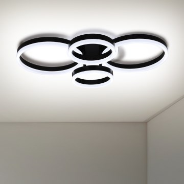 Brilagi - Plafonnier à intensité variable ORBITS LED/49W/230V 3000/4000/6000K + Télécommande
