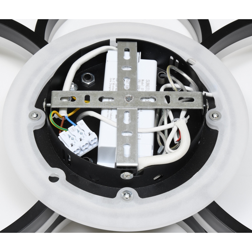 Brilagi - Plafonnier à intensité variable ORBITS LED/49W/230V 3000/4000/6000K + Télécommande