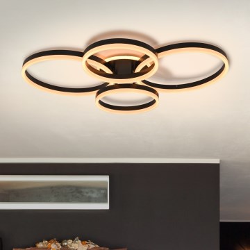 Brilagi - Plafonnier à intensité variable ORBITS LED/52W/230V 3000/4000/6000K + Télécommande