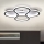 Brilagi - Plafonnier à intensité variable ORELLI LED/53W/230V 3000/4000/6000K + Télécommande