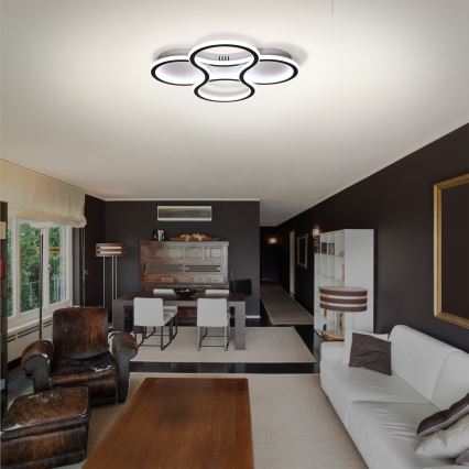 Brilagi - Plafonnier à intensité variable ORELLI LED/53W/230V 3000/4000/6000K + Télécommande