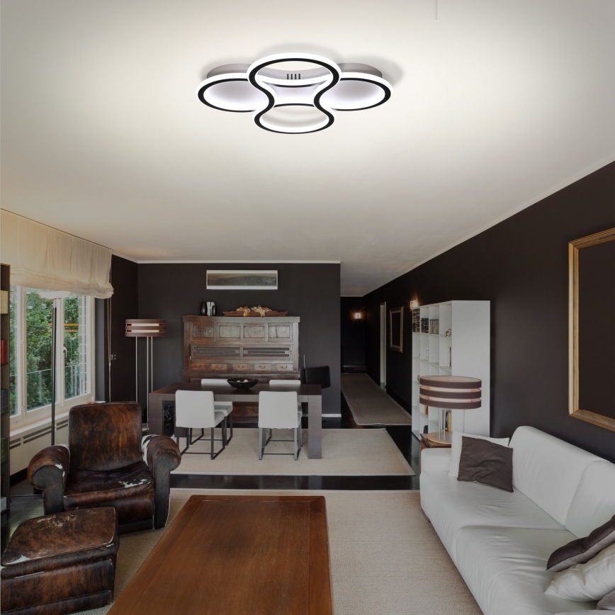 Brilagi - Plafonnier à intensité variable ORELLI LED/53W/230V 3000/4000/6000K + Télécommande