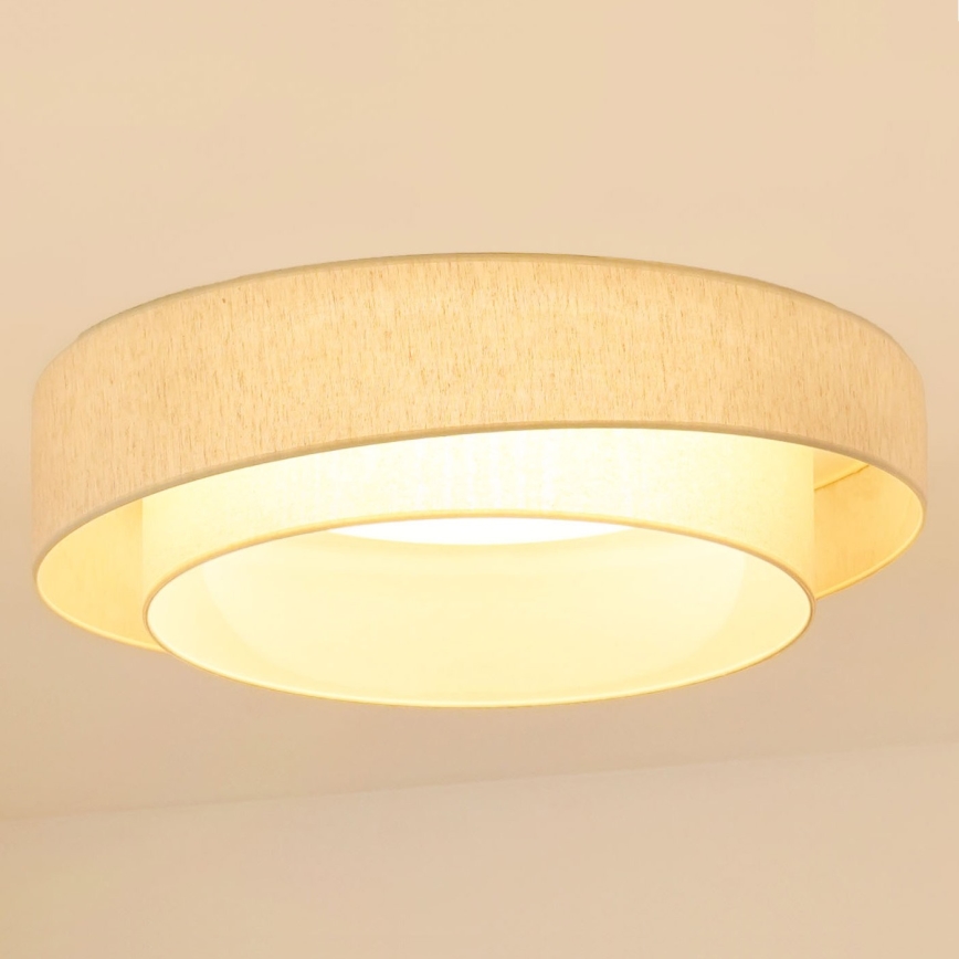 Brilagi - Plafonnier à intensité variable SHINE LED/24W/230V 3000/4000/6500K crème + télécommande