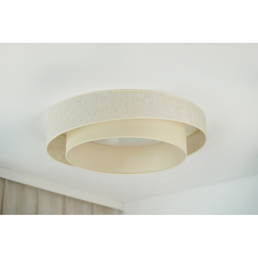 Brilagi - Plafonnier à intensité variable SHINE LED/24W/230V 3000/4000/6500K crème + télécommande