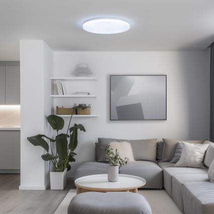 Brilagi - Plafonnier à intensité variable SMART LED/36W/230V 2700-6500K Wi-Fi Tuya + Télécommande
