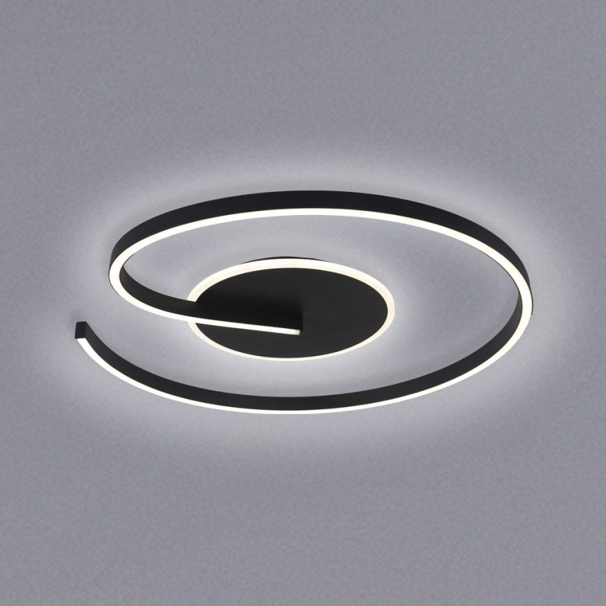 Brilagi - Plafonnier à intensité variable SPIRAL LED/56W/230V 3000/4000/6000K + Télécommande