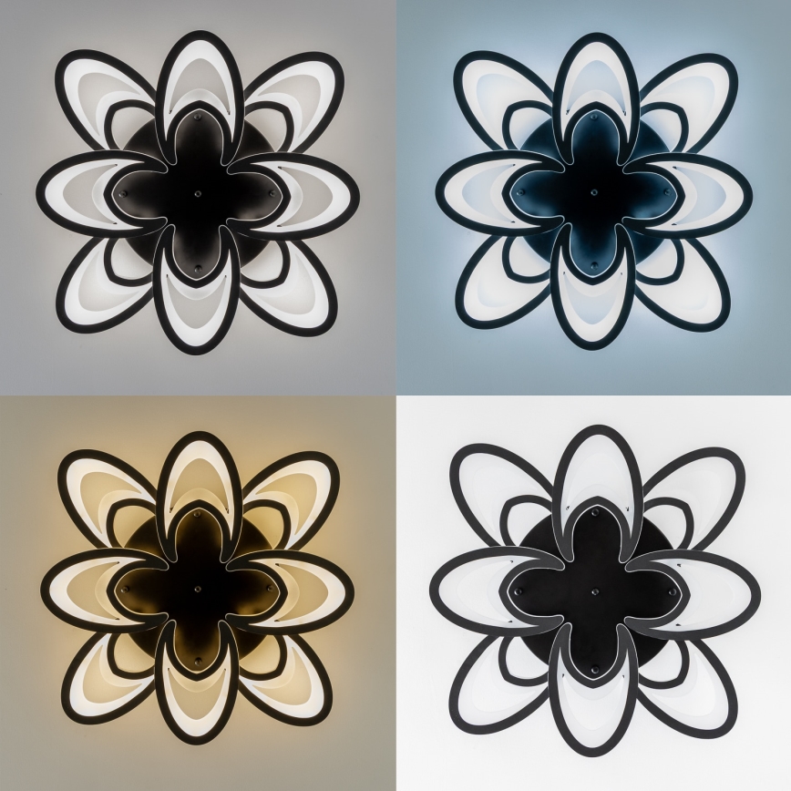 Brilagi - Plafonnier à intensité variable TWIST LED/125W/230V 3000-6500K + télécommande