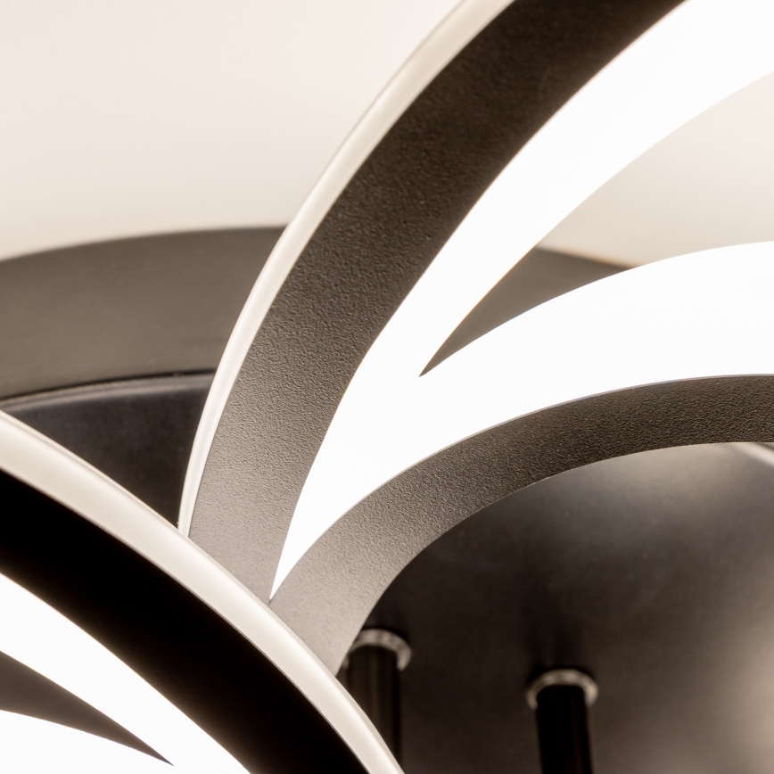 Brilagi - Plafonnier à intensité variable TWIST LED/125W/230V 3000-6500K + télécommande