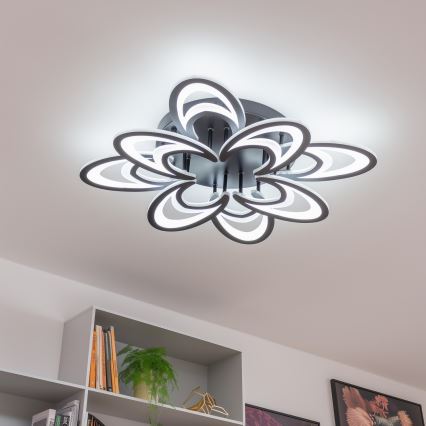 Brilagi - Plafonnier à intensité variable TWIST LED/125W/230V 3000-6500K + télécommande