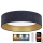Brilagi - Plafonnier à intensité variable VELVET SMART LED/36W/230V d. 55 cm 2700-6500K Wi-Fi Tuya bleu/doré + Télécommande