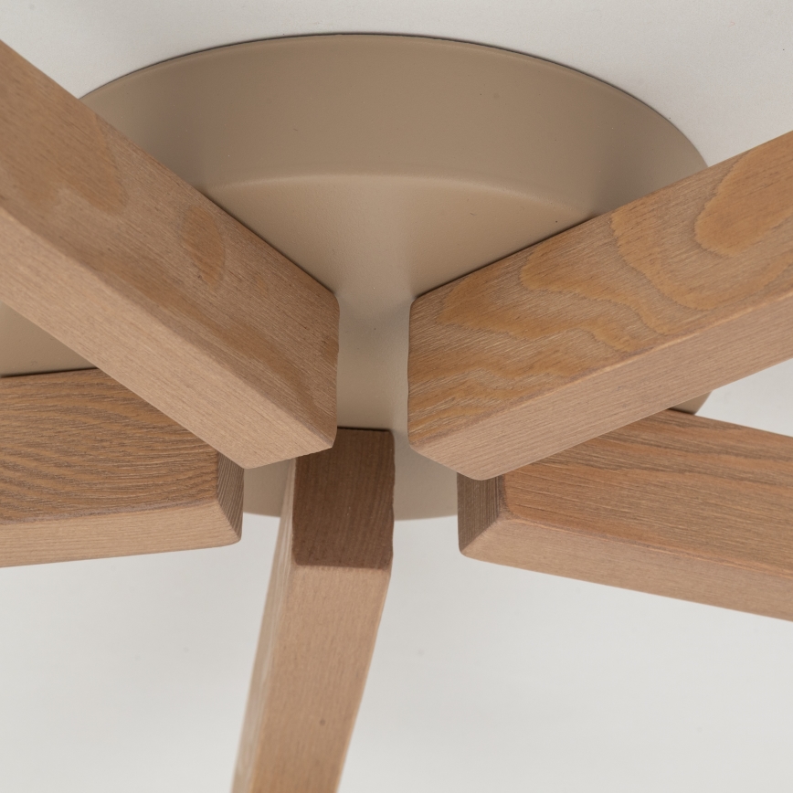 Brilagi - Plafonnier à montage en surface LATTE SABIA 5xE27/60W/230V pin/blanc