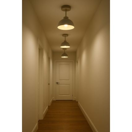 Brilagi - Plafonnier à montage en surface MOON 1xE27/60W/230V beige/doré