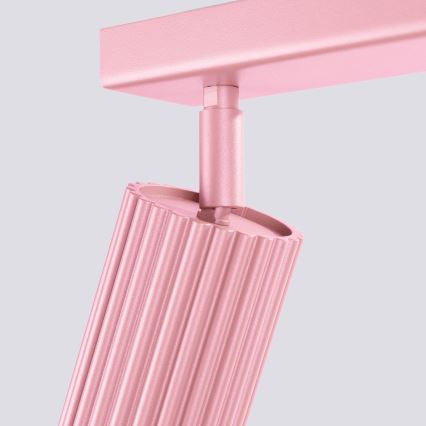 Brilagi - Plafonnier à spots CRESTO 6xGU10/10W/230V rose