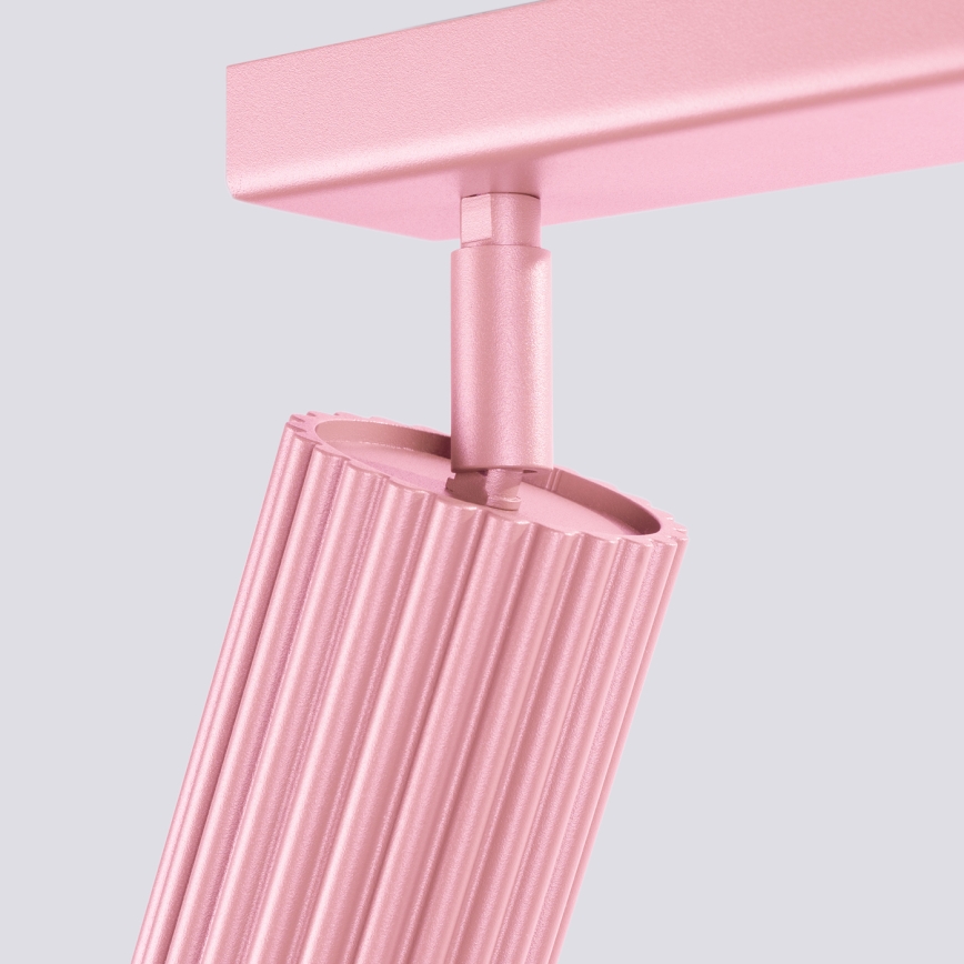 Brilagi - Plafonnier à spots CRESTO 6xGU10/10W/230V rose