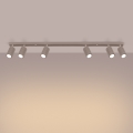 Brilagi - Plafonnier à spots LED CRESTO 6xGU10/10W/230V taupe