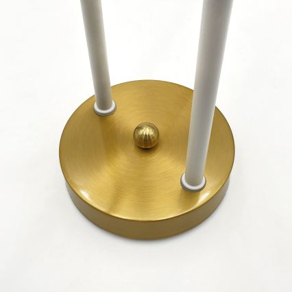 Brilagi - Plafonnier affleurant MALIVA 4xE14/15W/230V doré/blanc