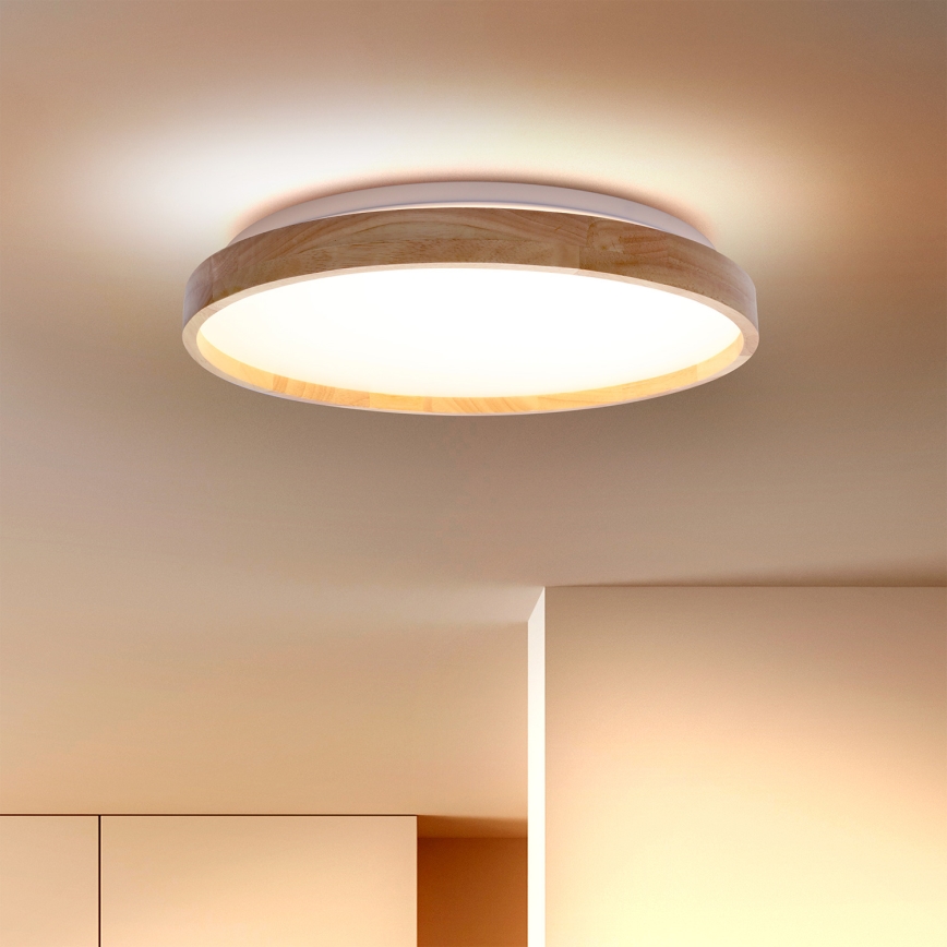 Brilagi - Plafonnier ALSON LED/24W/230V chêne