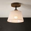 Brilagi - Plafonnier ANTHONY 1xE14/60W/230V chêne noyer/beige