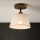 Brilagi - Plafonnier ANTHONY 1xE14/60W/230V chêne noyer/beige