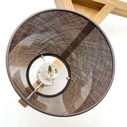 Brilagi - Plafonnier ANTHONY 3xE14/40W/230V chêne/marron
