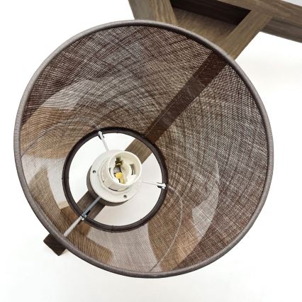 Brilagi - Plafonnier ANTHONY 3xE14/40W/230V chêne noyer/marron