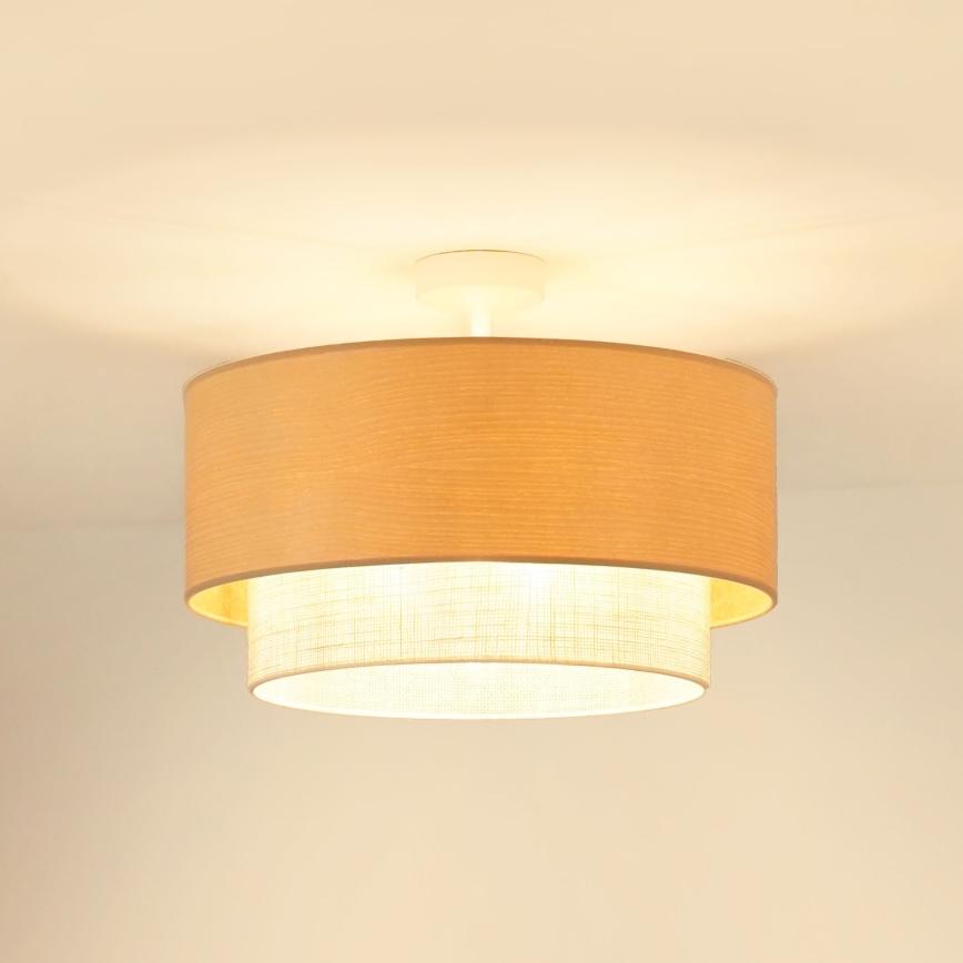 Brilagi - Plafonnier ARIZONA BOHO 1xE27/15W/230V d. 45 cm beige