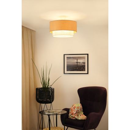 Brilagi - Plafonnier ARIZONA BOHO 1xE27/15W/230V d. 45 cm beige