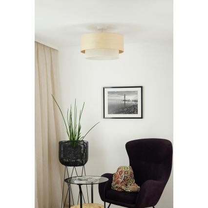 Brilagi - Plafonnier ARIZONA BOHO 1xE27/15W/230V d. 45 cm beige