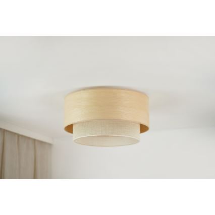 Brilagi - Plafonnier ARIZONA BOHO 1xE27/15W/230V d. 45 cm beige