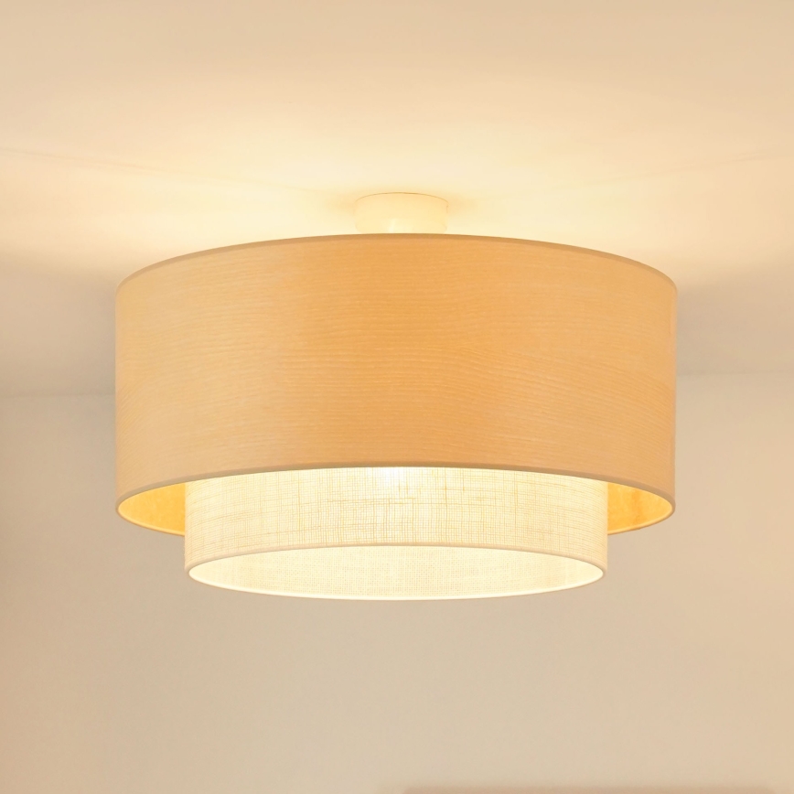 Brilagi - Plafonnier ARIZONA BOHO 1xE27/15W/230V d. 60 cm beige