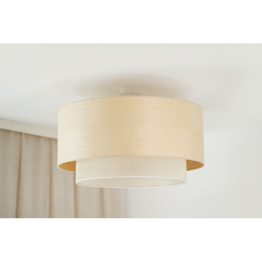Brilagi - Plafonnier ARIZONA BOHO 1xE27/15W/230V d. 60 cm beige