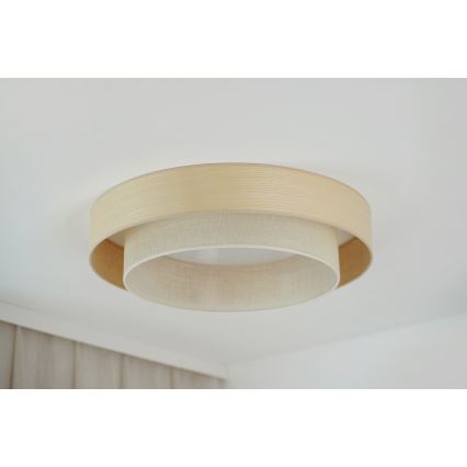 Brilagi - Plafonnier ARIZONA BOHO LED/26W/230V d. 60 cm beige