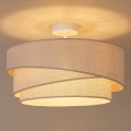 Brilagi - Plafonnier ARROW 1xE27/60W/230V Ø 45 cm beige