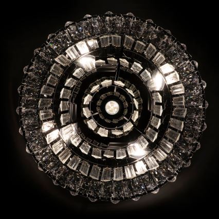 BRILAGI - Plafonnier AURELIA 5xE14/40W/230V Ø 50 cm noir