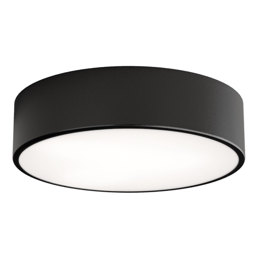Brilagi - Plafonnier avec détecteur CLARE 2xE27/40W/230V d. 30 cm noir