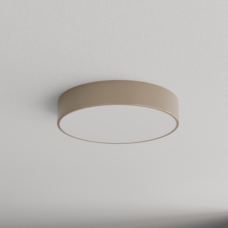 Brilagi - Plafonnier avec détecteur CLARE 3xE27/40W/230V d. 40 cm beige