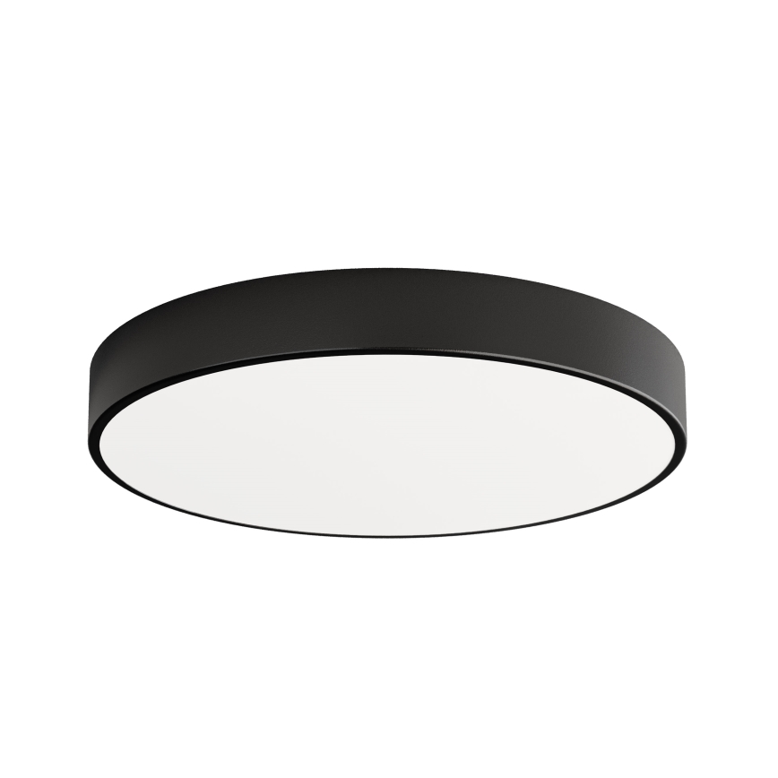 Brilagi - Plafonnier avec détecteur CLARE 5xE27/40W/230V Ø 60 cm noir