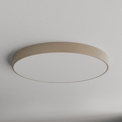 Brilagi - Plafonnier avec détecteur CLARE 6xE27/24W/230V d. 80 cm beige