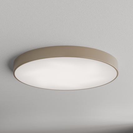 Brilagi - Plafonnier avec détecteur CLARE 6xE27/24W/230V d. 80 cm beige