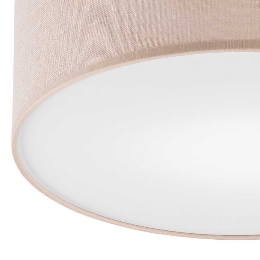 Brilagi - Plafonnier BELLADONNA 1xE27/15W/230V d.30 cm beige/pin