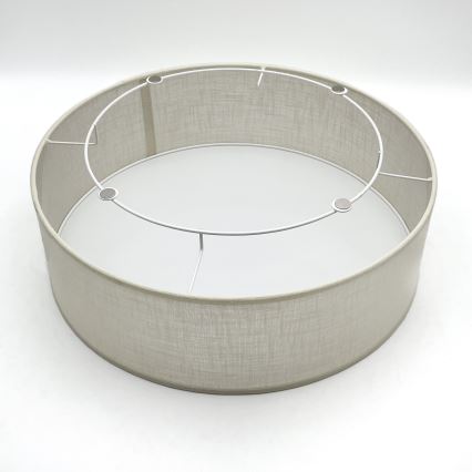 Brilagi - Plafonnier BELLADONNA 2xE27/15W/230V d. 40 cm crème/chêne